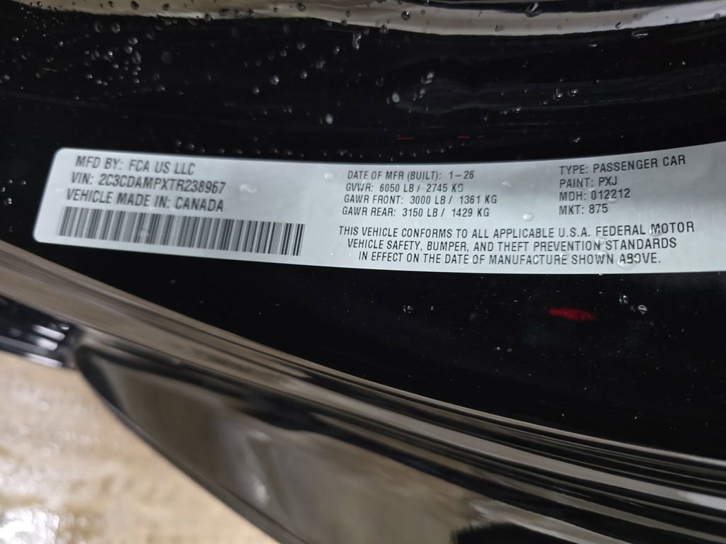 New 2026 Dodge Charger Scat Pack w/ Blacktop Package AWD/4WD image 35