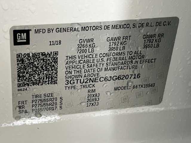 Used 2018 GMC Sierra 1500 SLT AWD/4WD image 29