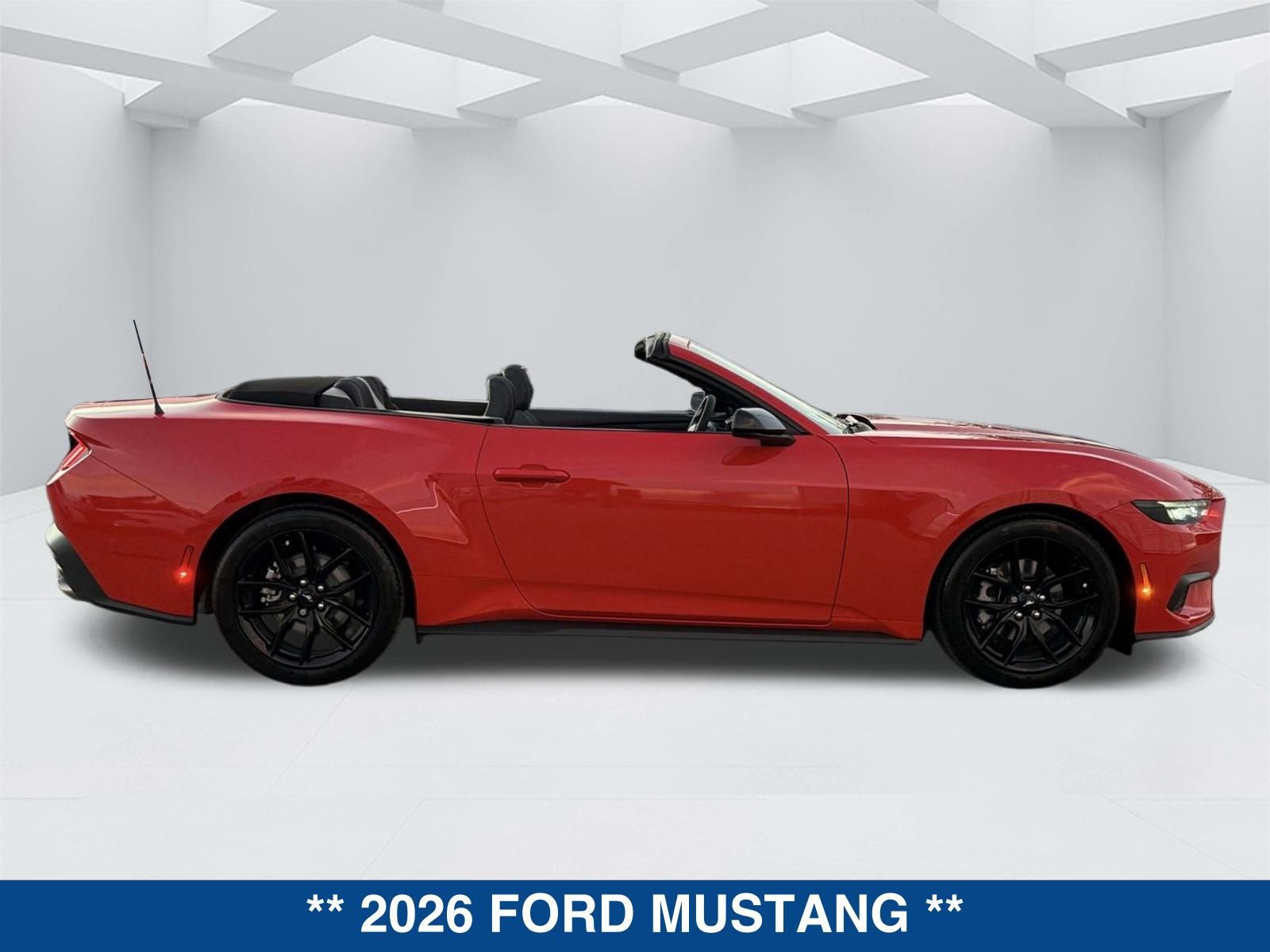 New 2026 Ford Mustang Convertible w/ Mustang Nite Pony Package image 3