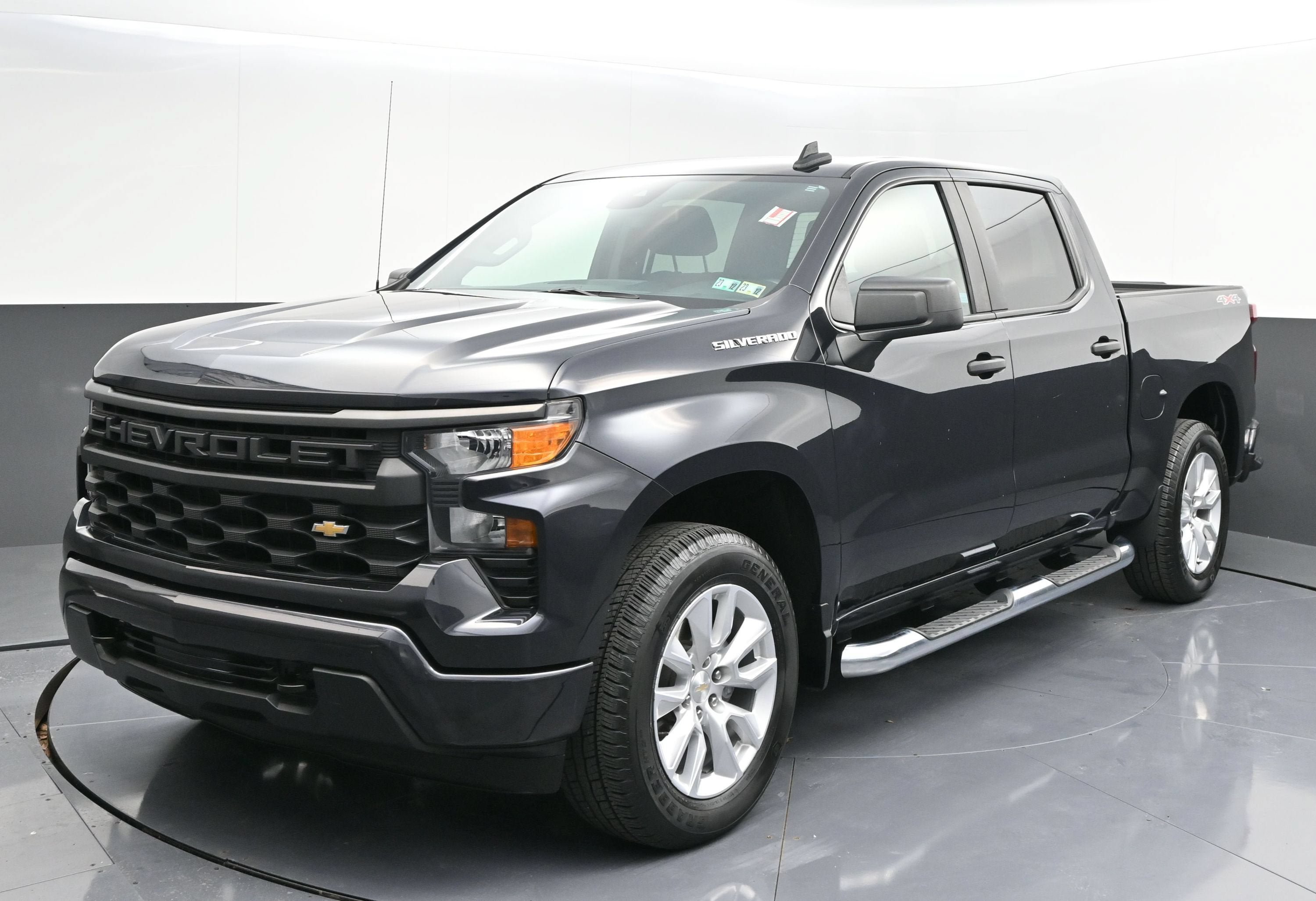 Certified 2023 Chevrolet Silverado 1500 Custom w/ LPO, Dark Essentials Package AWD/4WD image 4