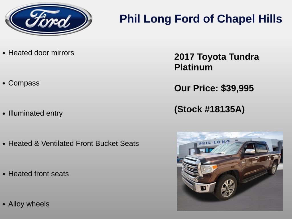 Used 2017 Toyota Tundra Platinum image 16