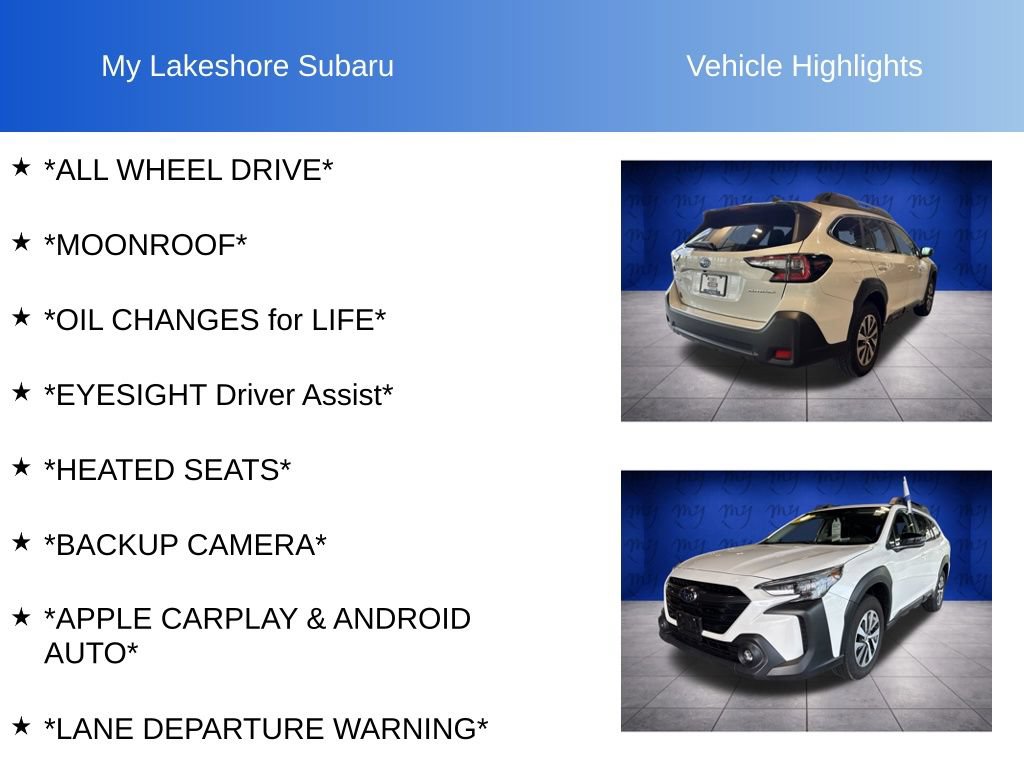 Certified 2025 Subaru Outback Premium AWD/4WD image 6