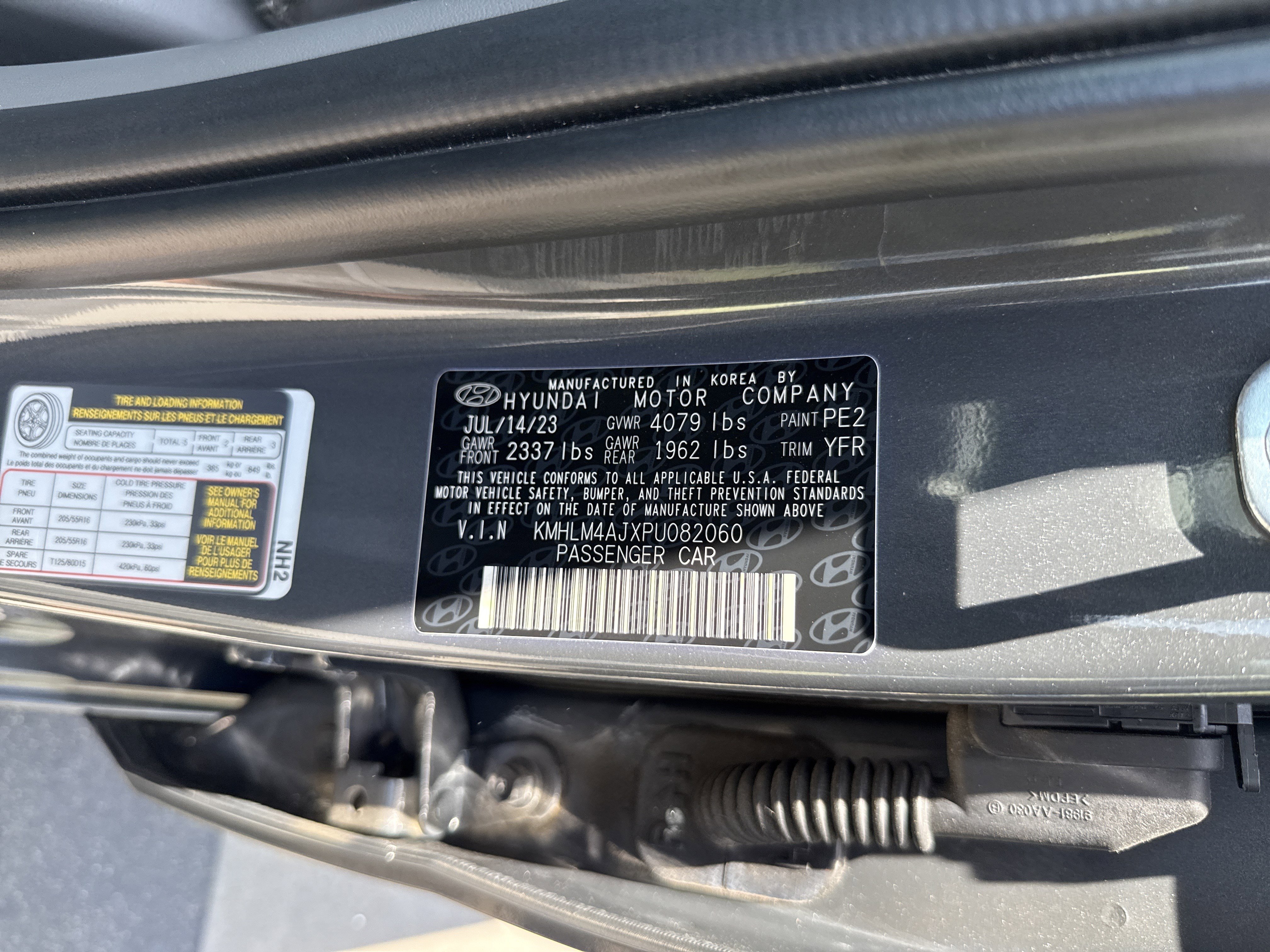 Used 2023 Hyundai Elantra Blue FWD image 35