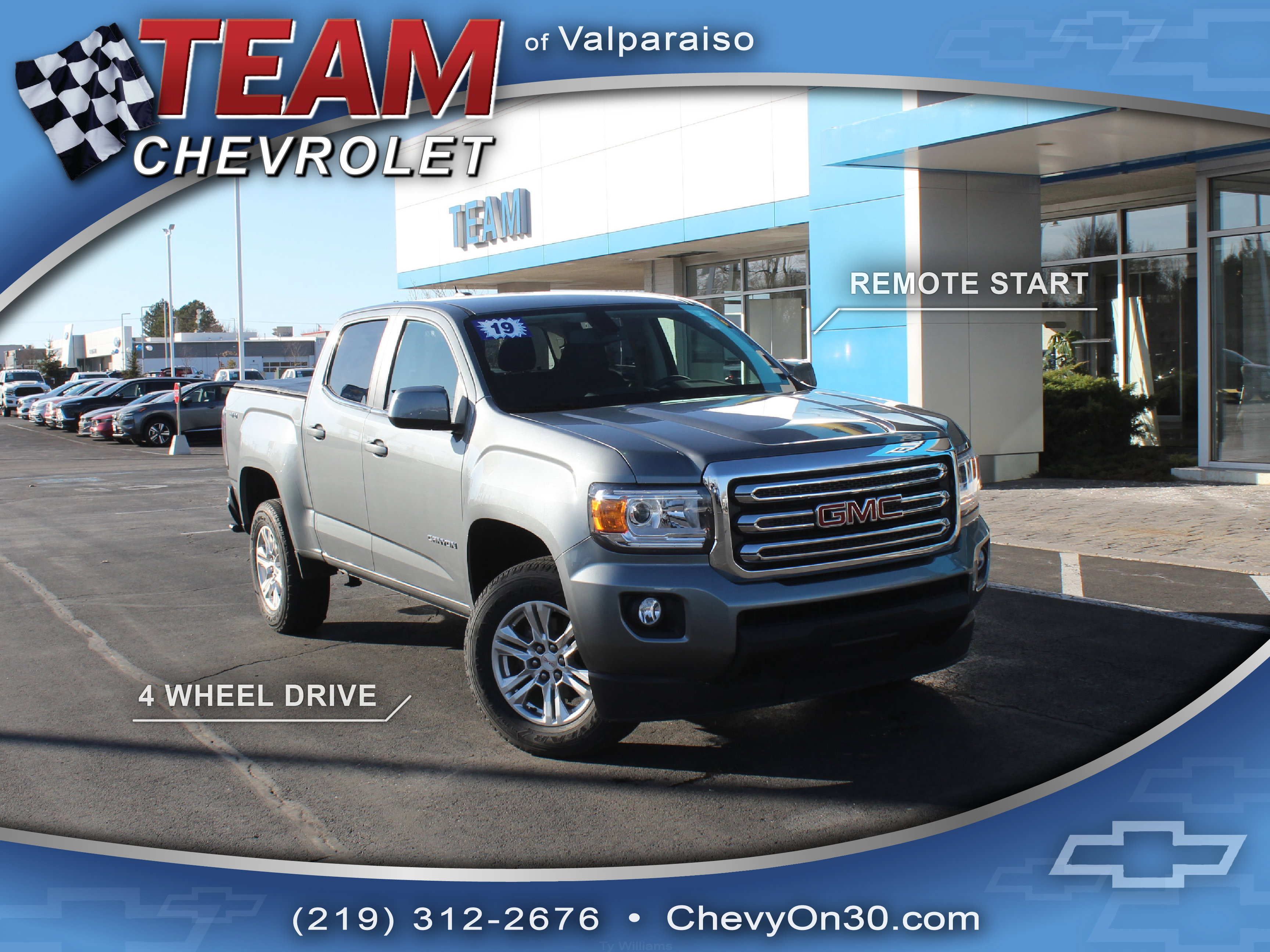 Used 2019 GMC Canyon SLE w/ SLE Convenience Package image 1