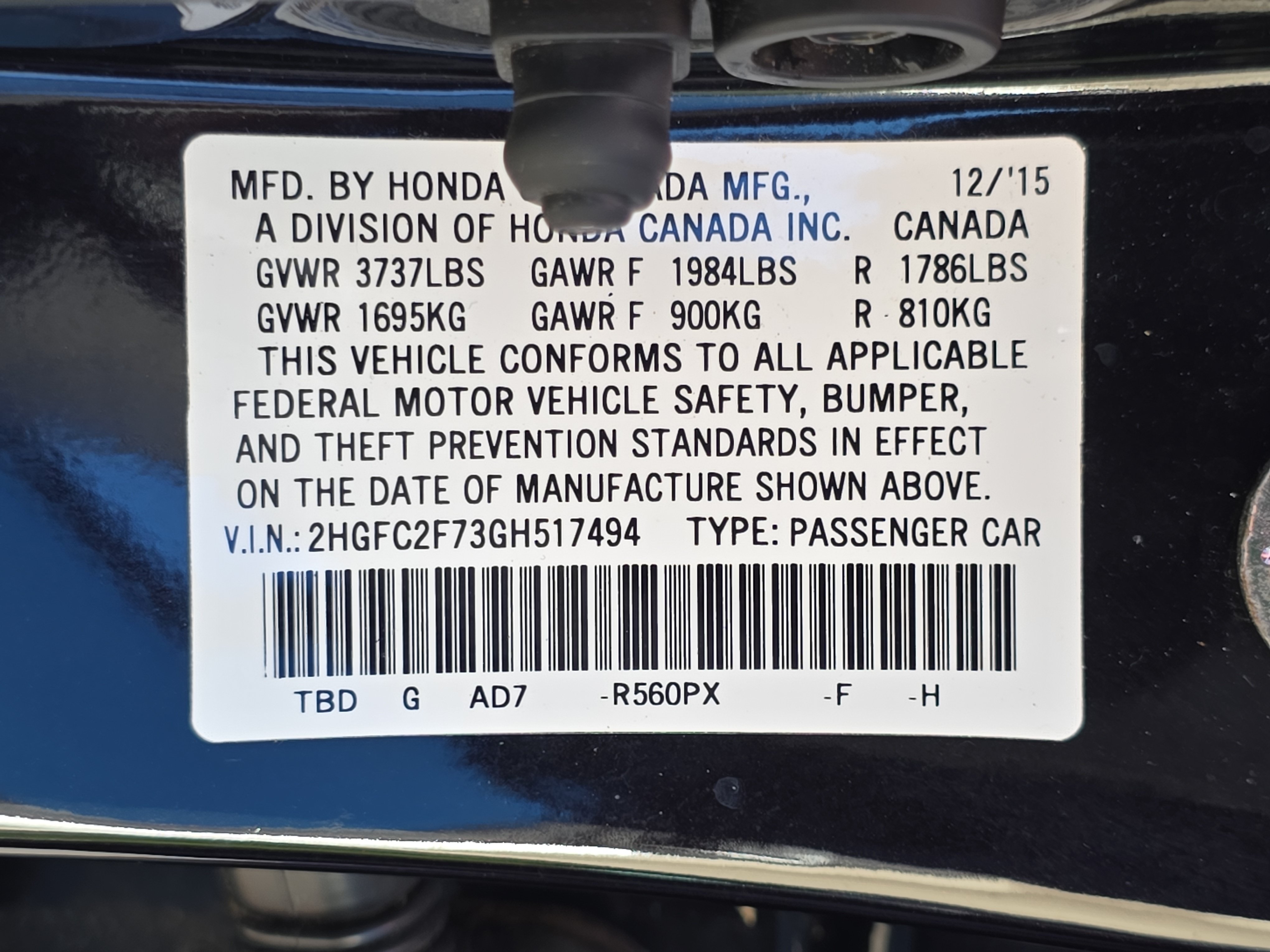 Used 2016 Honda Civic EX image 34