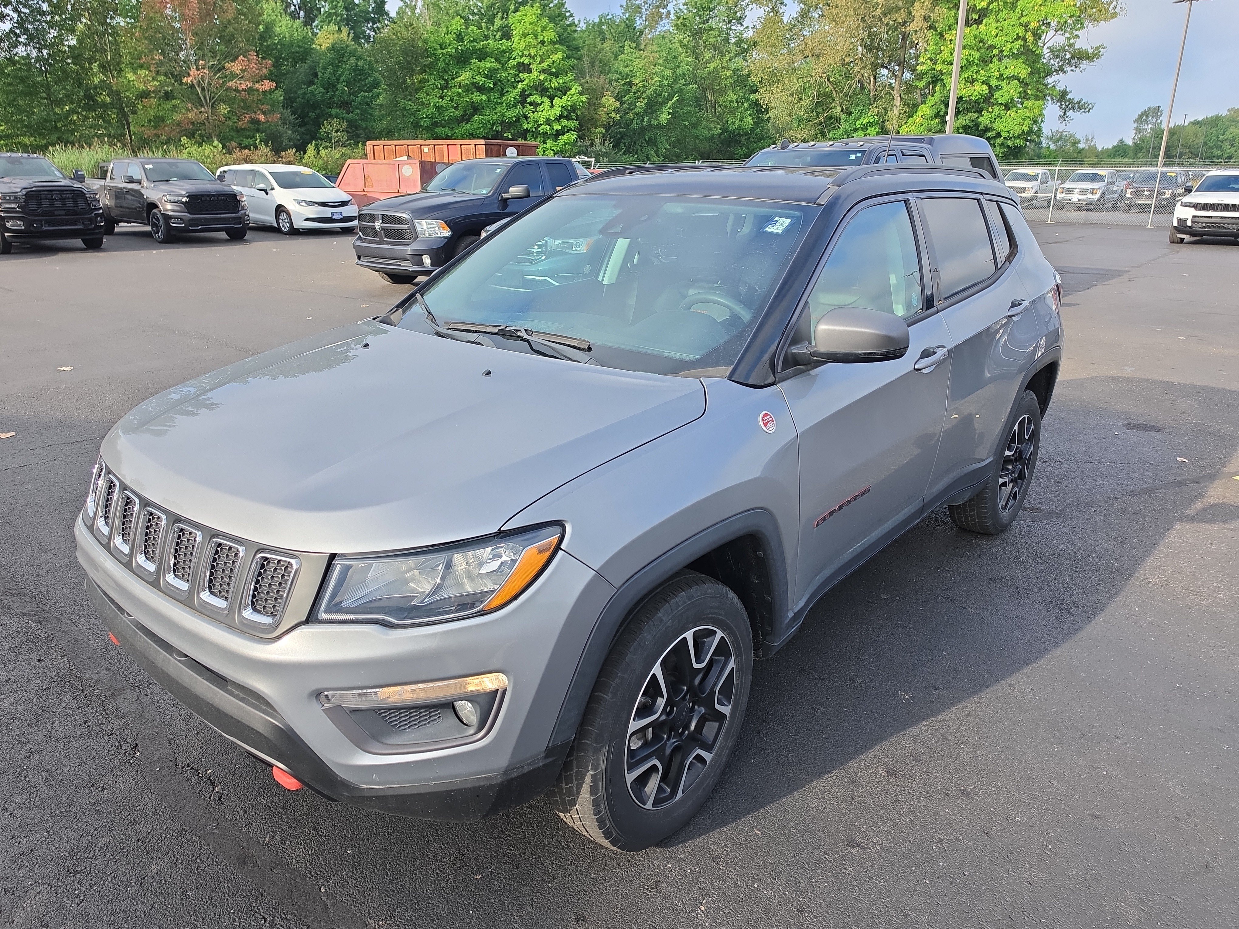 Used 2021 Jeep Compass Trailhawk AWD/4WD image 7