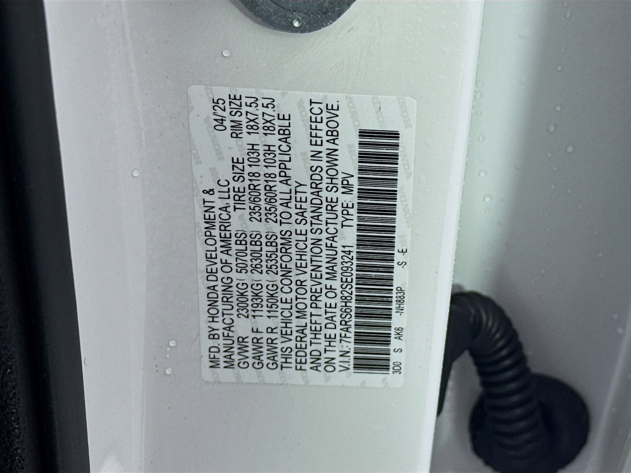 New 2025 Honda CR-V Sport-L image 32