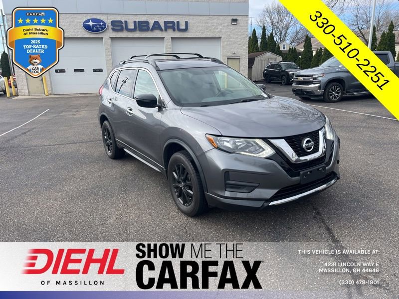 Used 2017 Nissan Rogue SV w/ Midnight Edition Package image 1