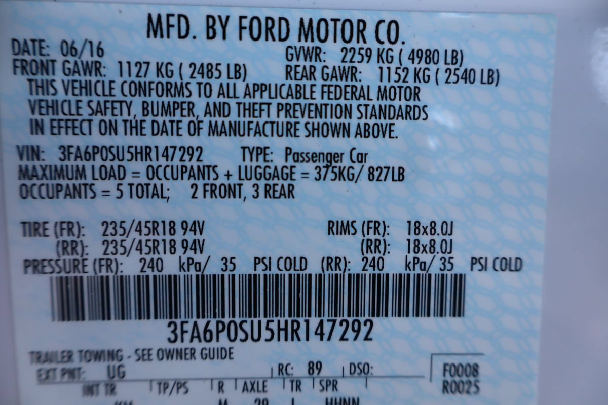 Used 2017 Ford Fusion Energi Titanium FWD image 48