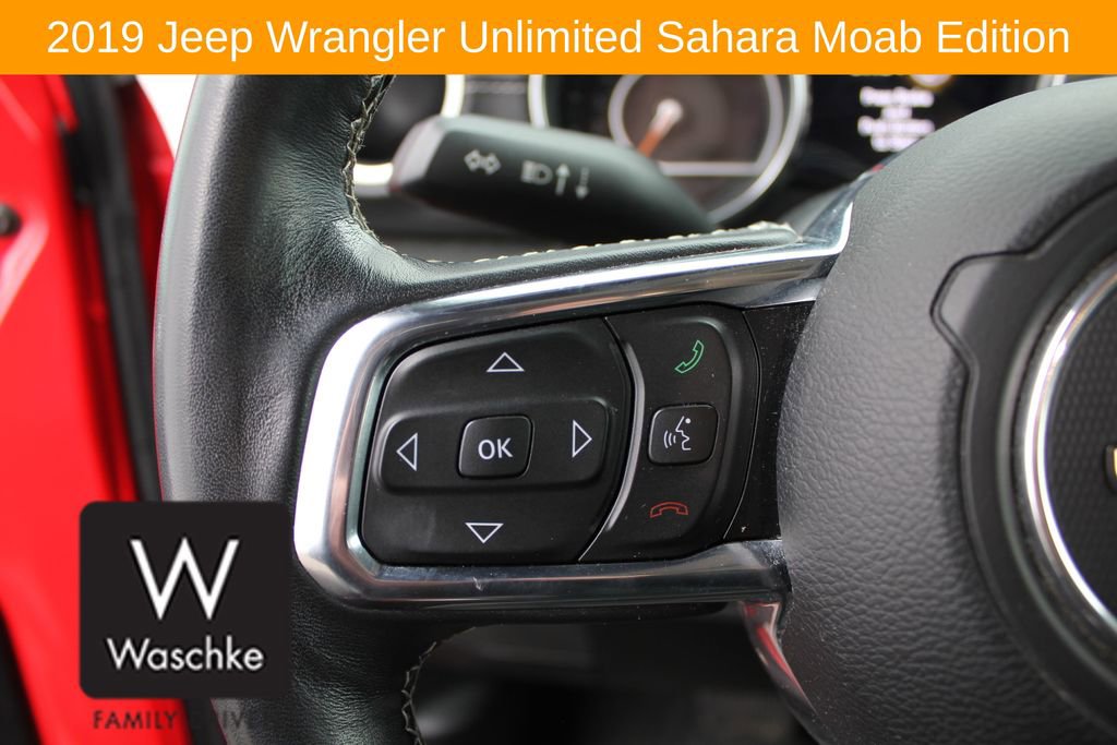 Used 2019 Jeep Wrangler Unlimited Sahara w/ Quick Order Package 24M Moab image 24