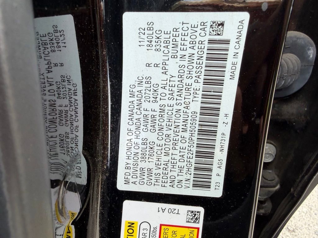 Used 2023 Honda Civic Sport image 30