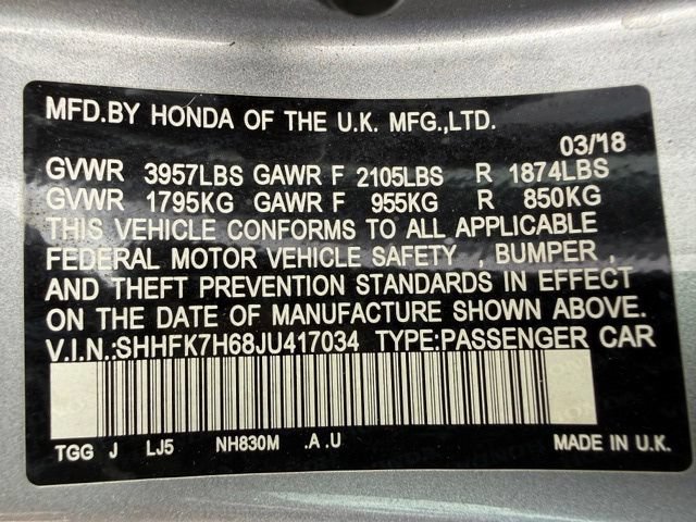 Used 2018 Honda Civic EX image 42