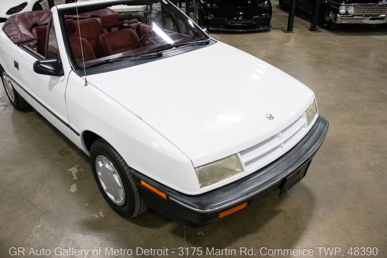 Used 1991 Dodge Shadow Convertible image 14