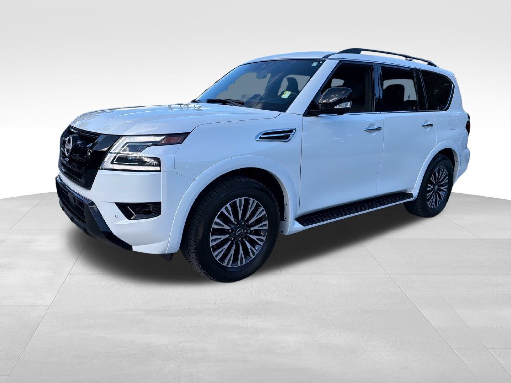 Used 2024 Nissan Armada SL w/ Midnight Edition Package RWD image 3