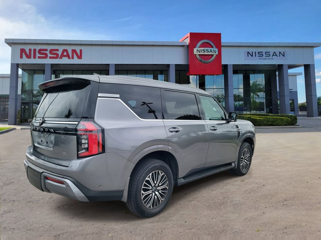 Used 2025 Nissan Armada SL w/ Captain's Chari Seat Package image 4