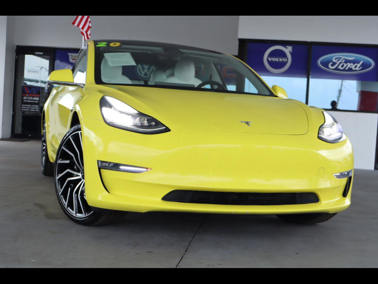 Used 2020 Tesla Model 3 Long Range AWD/4WD image 1