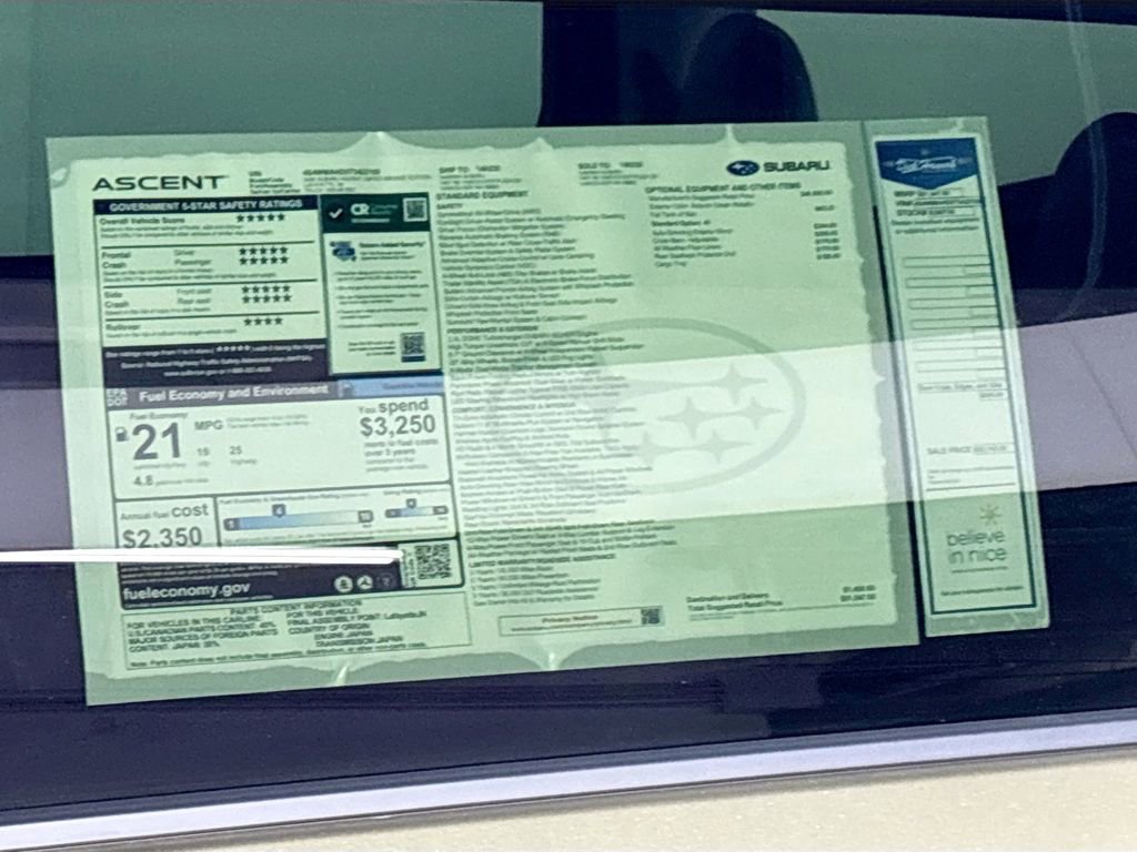 New 2026 Subaru Ascent Limited Bronze AWD/4WD image 25