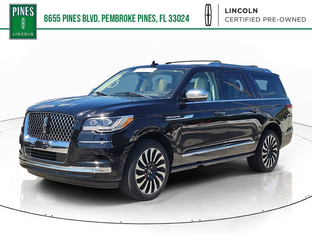 Certified 2023 Lincoln Navigator L Black Label
