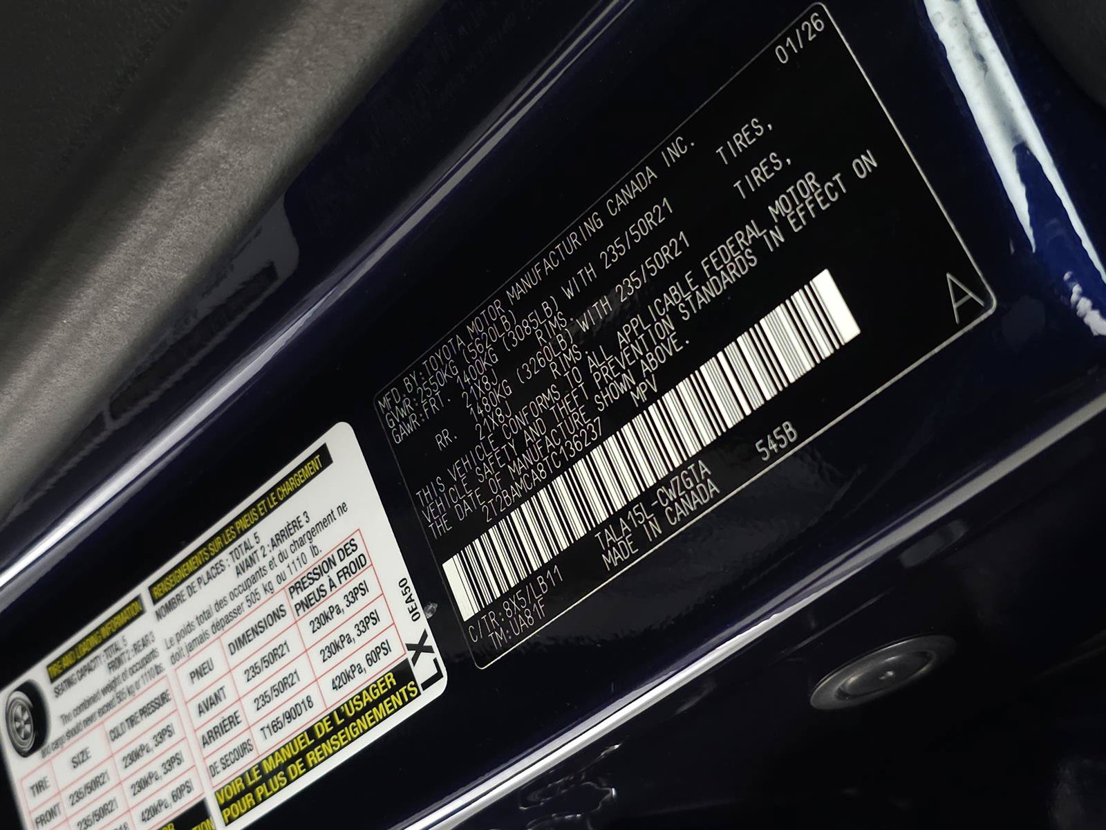Certified 2026 Lexus RX 350 Premium Plus w/ Convenience Package AWD/4WD image 38