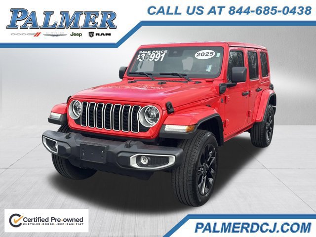 Certified 2025 Jeep Wrangler Unlimited Sahara w/ Safety Group