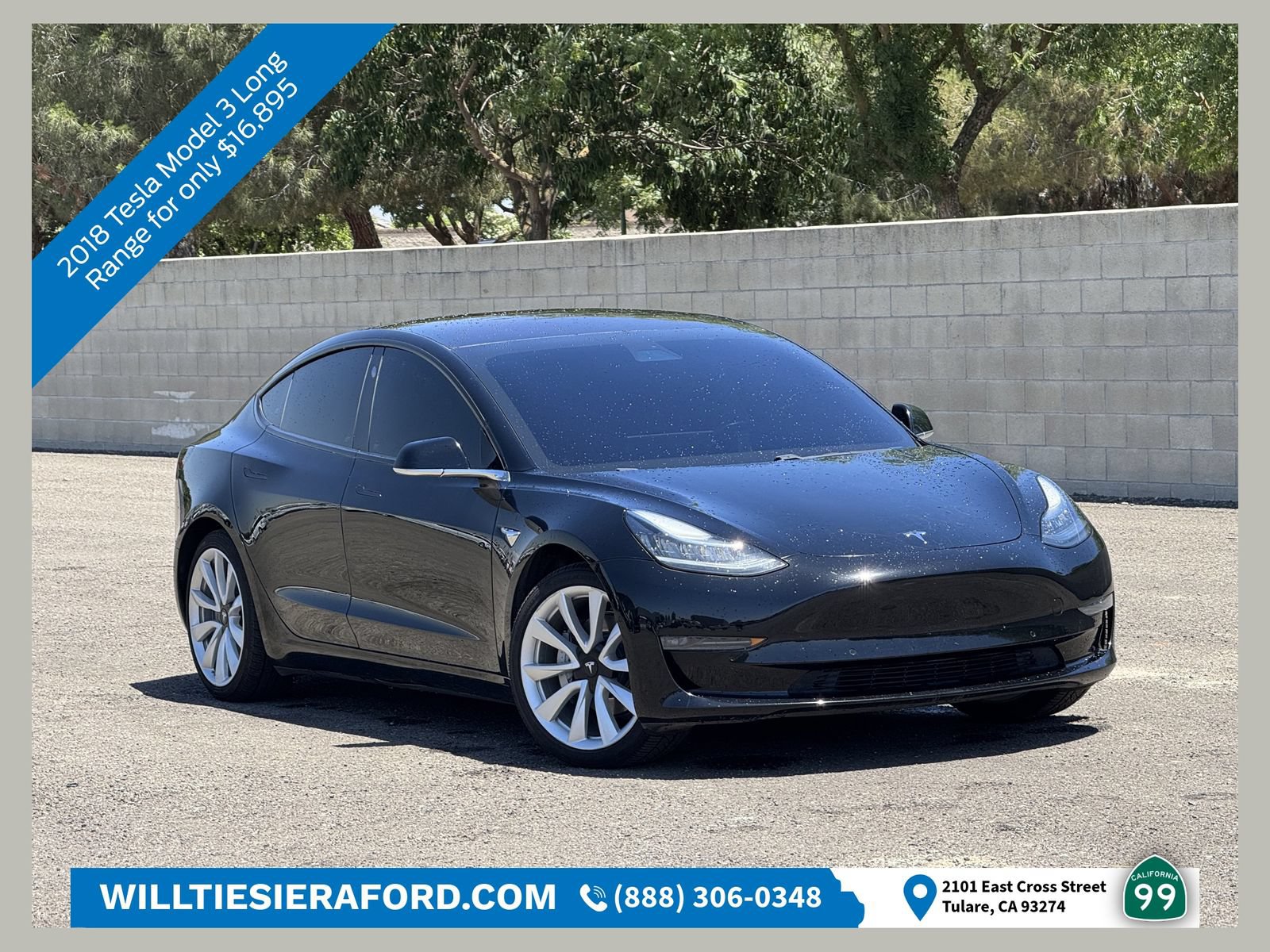 Used 2018 Tesla Model 3 Long Range