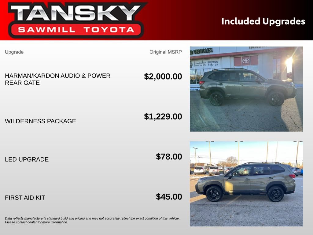 Used 2025 Subaru Forester Wilderness w/ Wilderness Package image 34