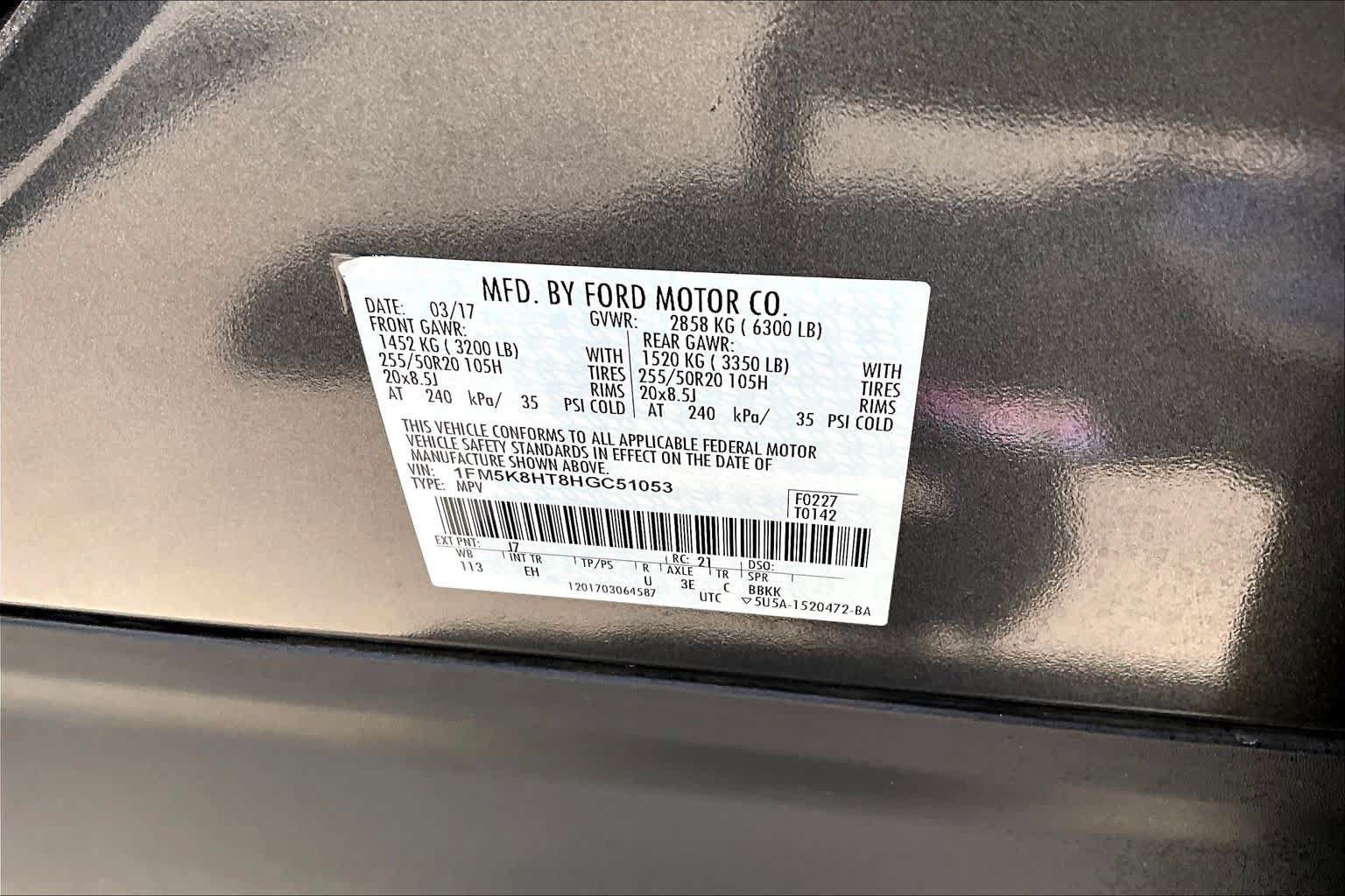 Used 2017 Ford Explorer Platinum AWD/4WD image 36