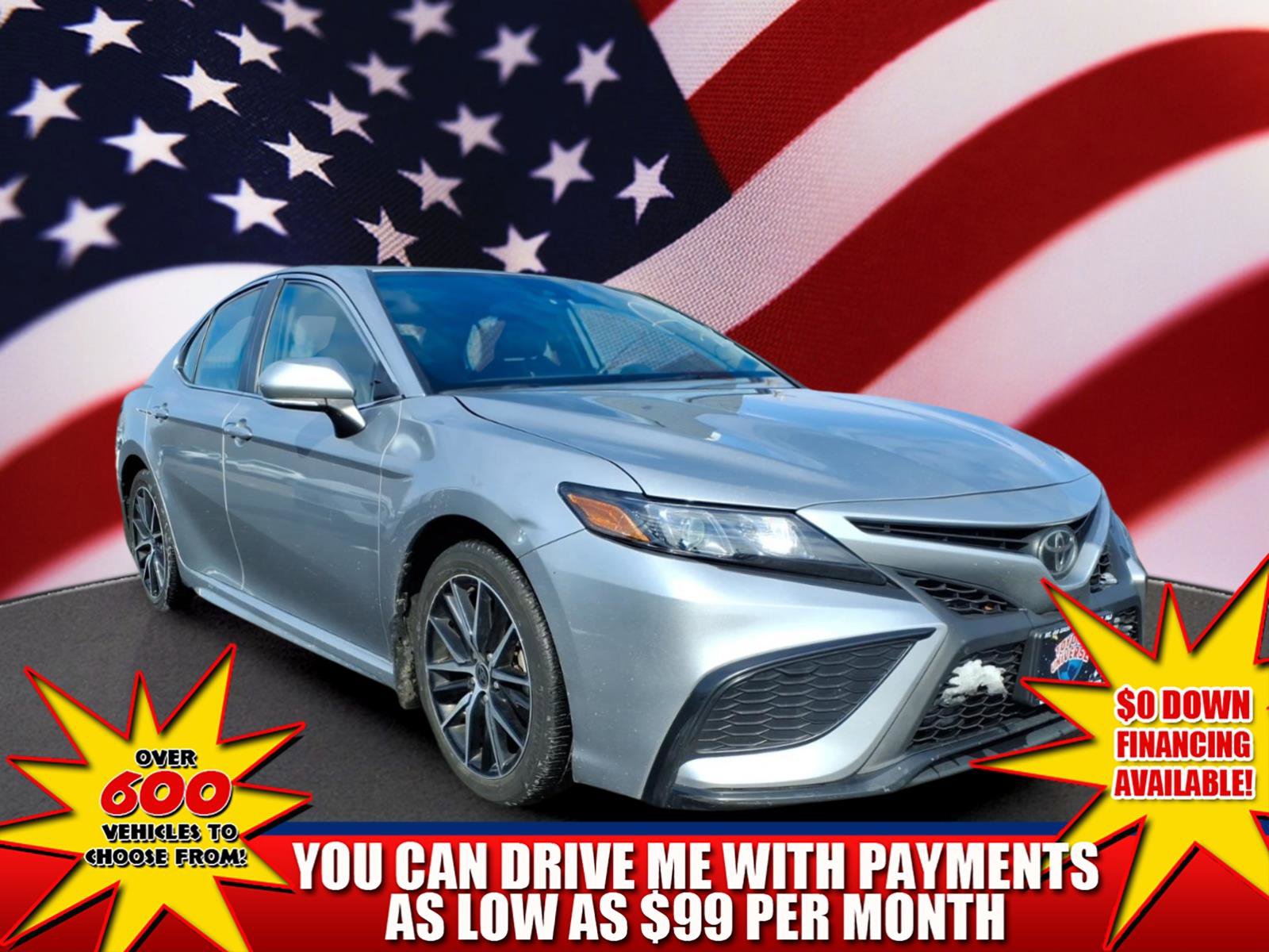 Used 2023 Toyota Camry SE FWD image 1