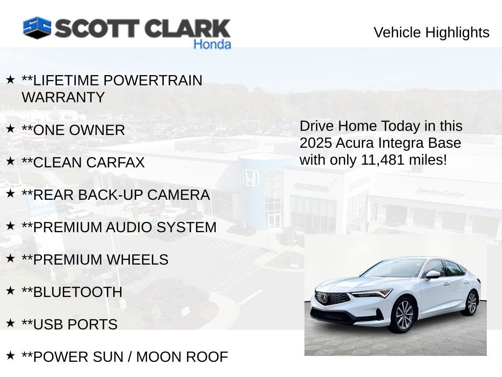 Used 2025 Acura Integra FWD image 11