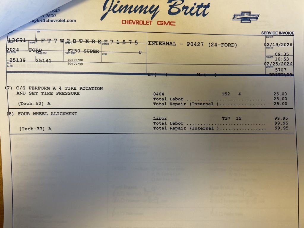 Used 2024 Ford F250 Lariat image 29