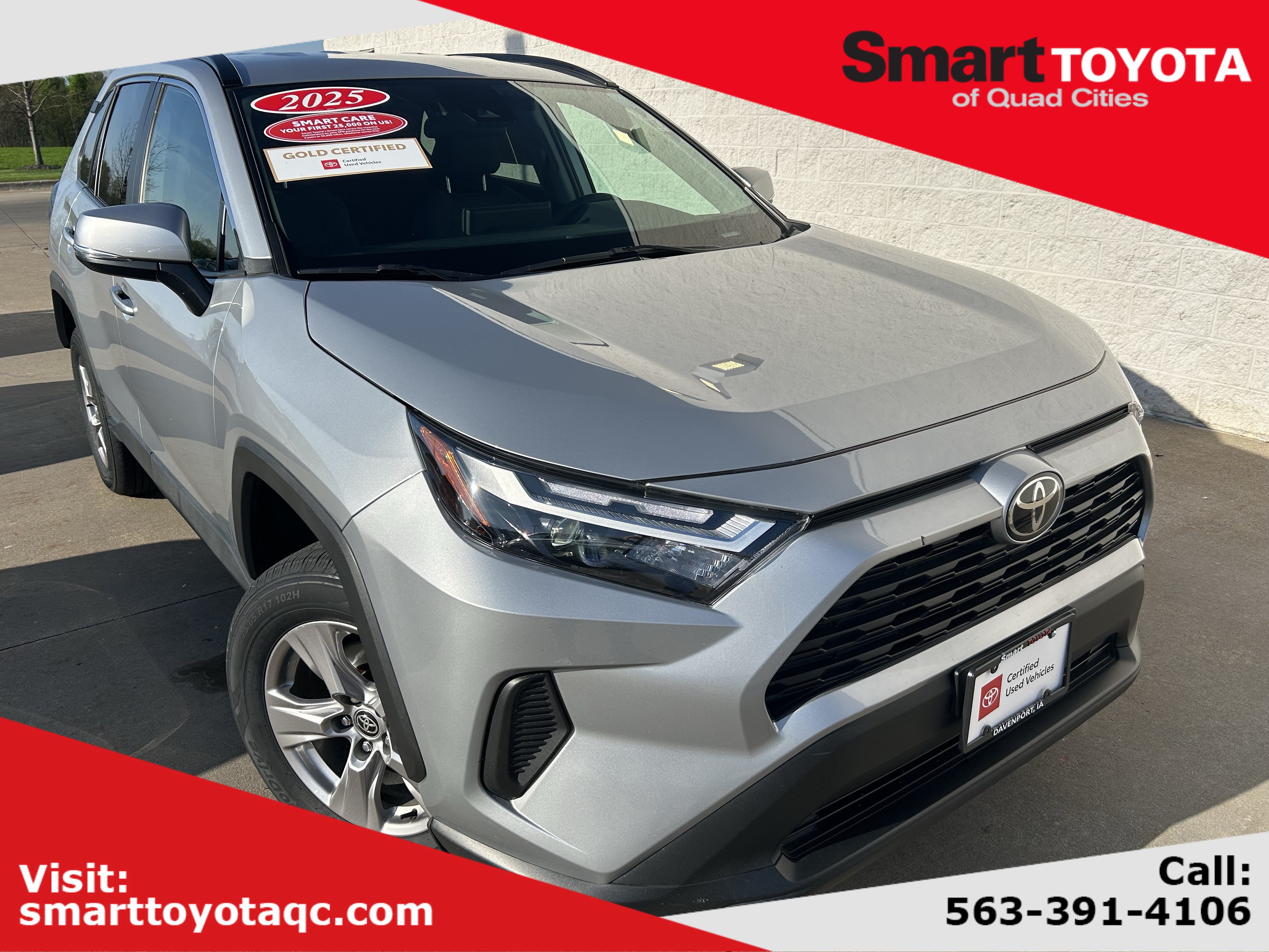 Certified 2025 Toyota RAV4 XLE AWD/4WD image 1