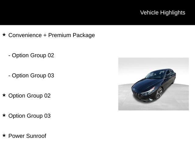 Used 2021 Hyundai Elantra SEL w/ Convenience + Premium Package FWD image 5