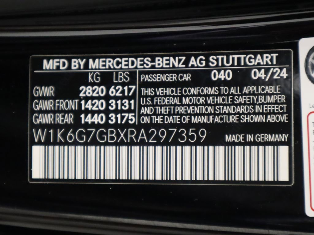 Certified 2024 Mercedes-Benz S 580 4MATIC Sedan image 36