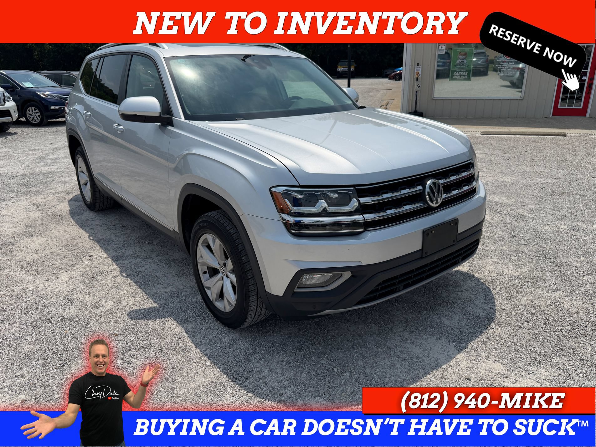 Used 2018 Volkswagen Atlas SEL AWD/4WD image 11