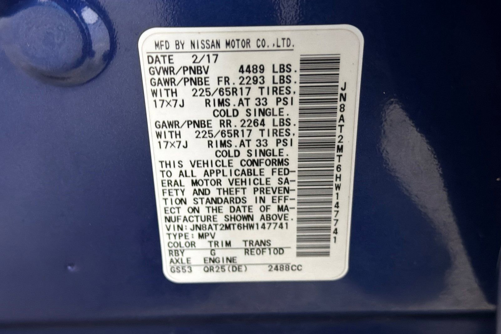 Used 2017 Nissan Rogue SV image 28