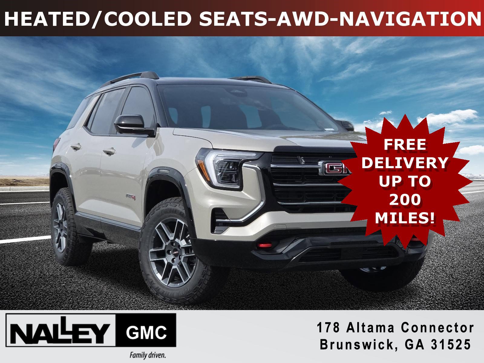 New 2026 GMC Terrain AT4 w/ Convenience Package III