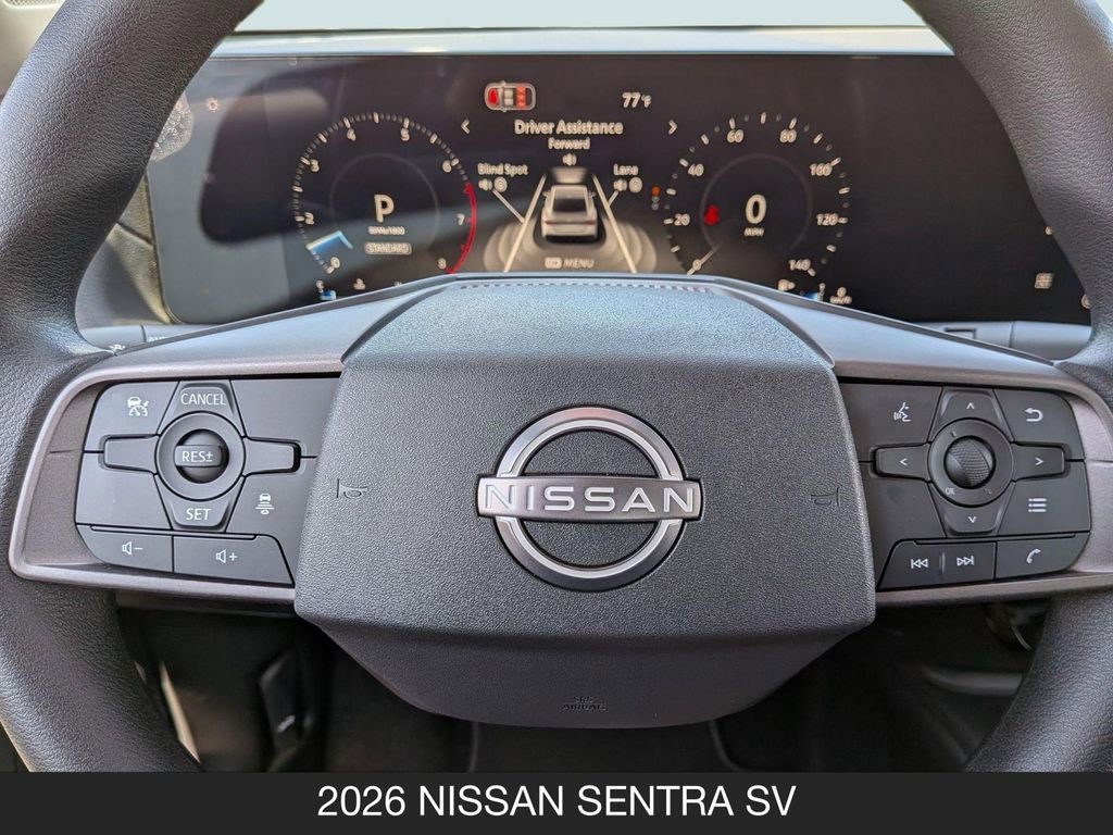 Certified 2026 Nissan Sentra SV w/ Floor Mat Package FWD image 12