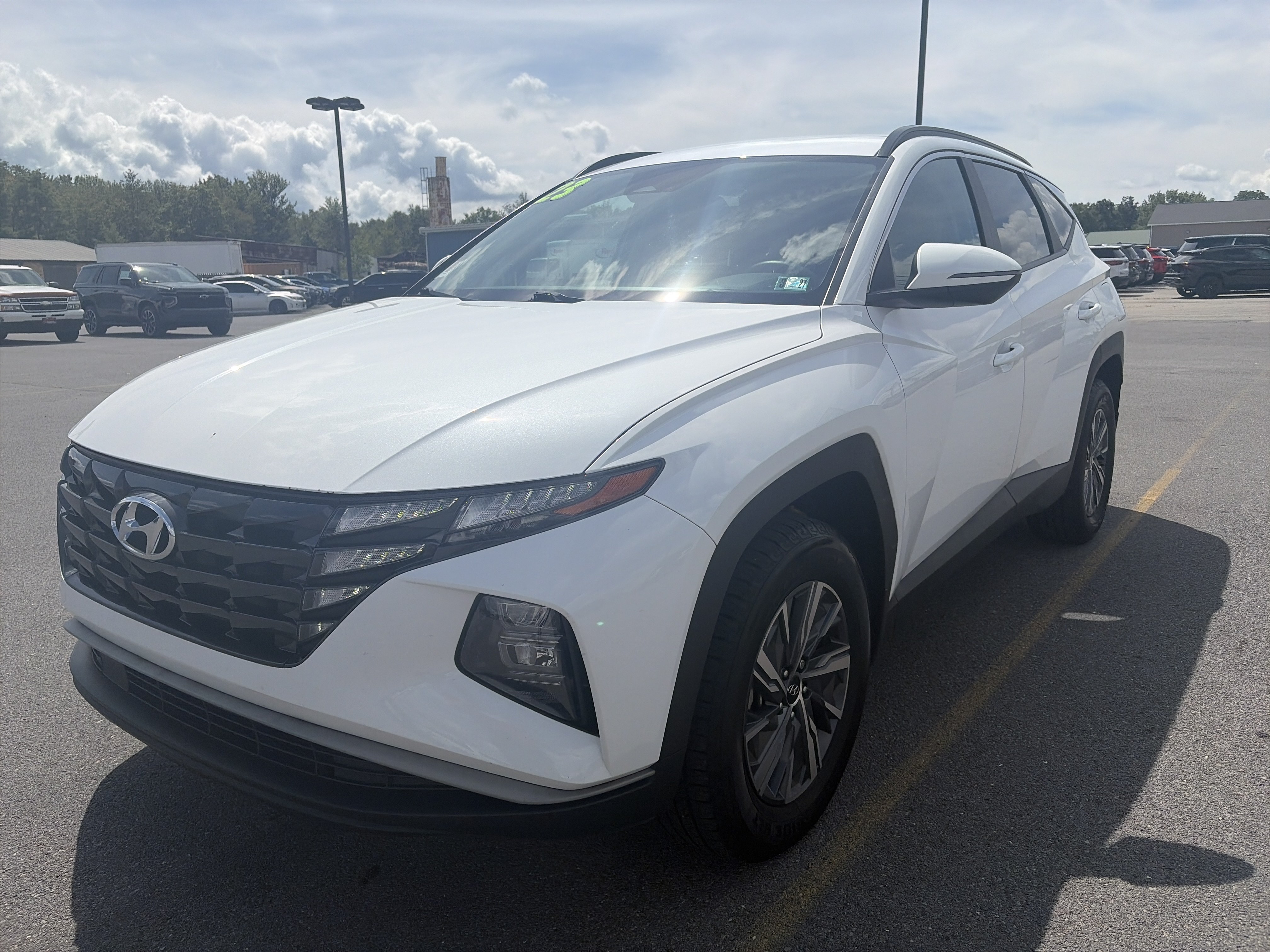 Used 2023 Hyundai Tucson Blue AWD/4WD video 2