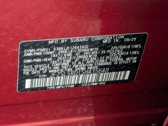 New 2025 Subaru Forester Limited image 18