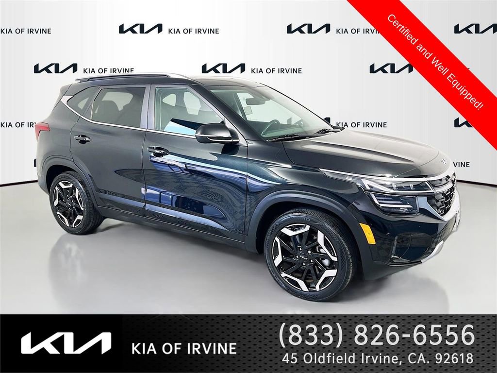 Certified 2024 Kia Seltos SX w/ SX Sunroof Package