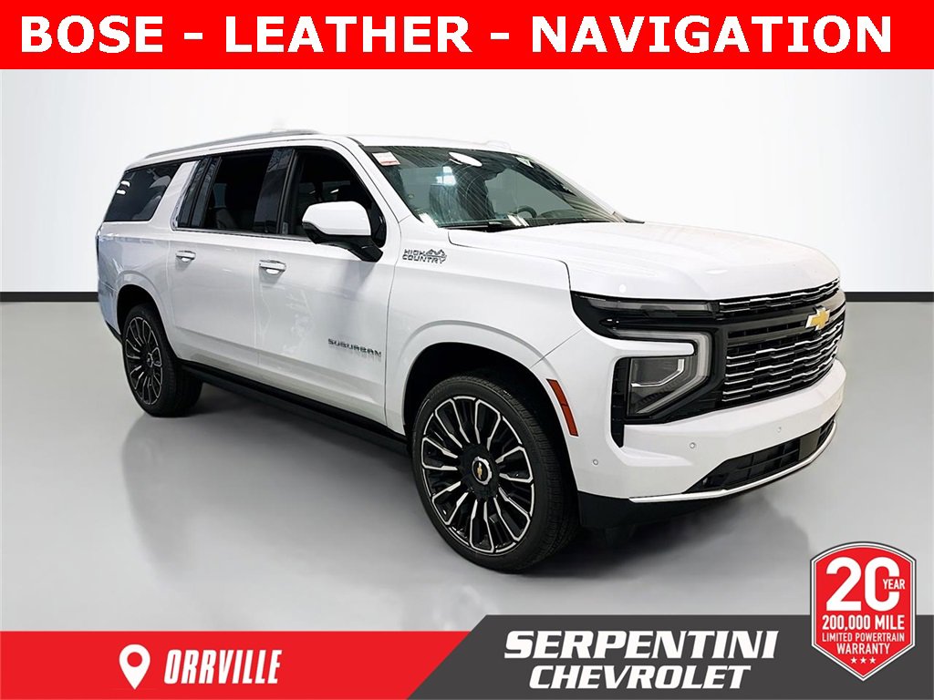 New 2026 Chevrolet Suburban High Country
