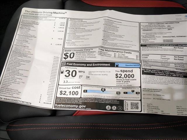 Used 2026 BMW 430i xDrive Coupe AWD/4WD image 19