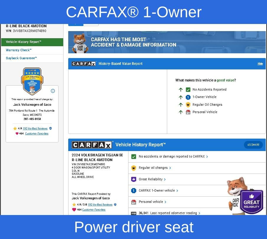 Used 2024 Volkswagen Tiguan SE R-Line image 3