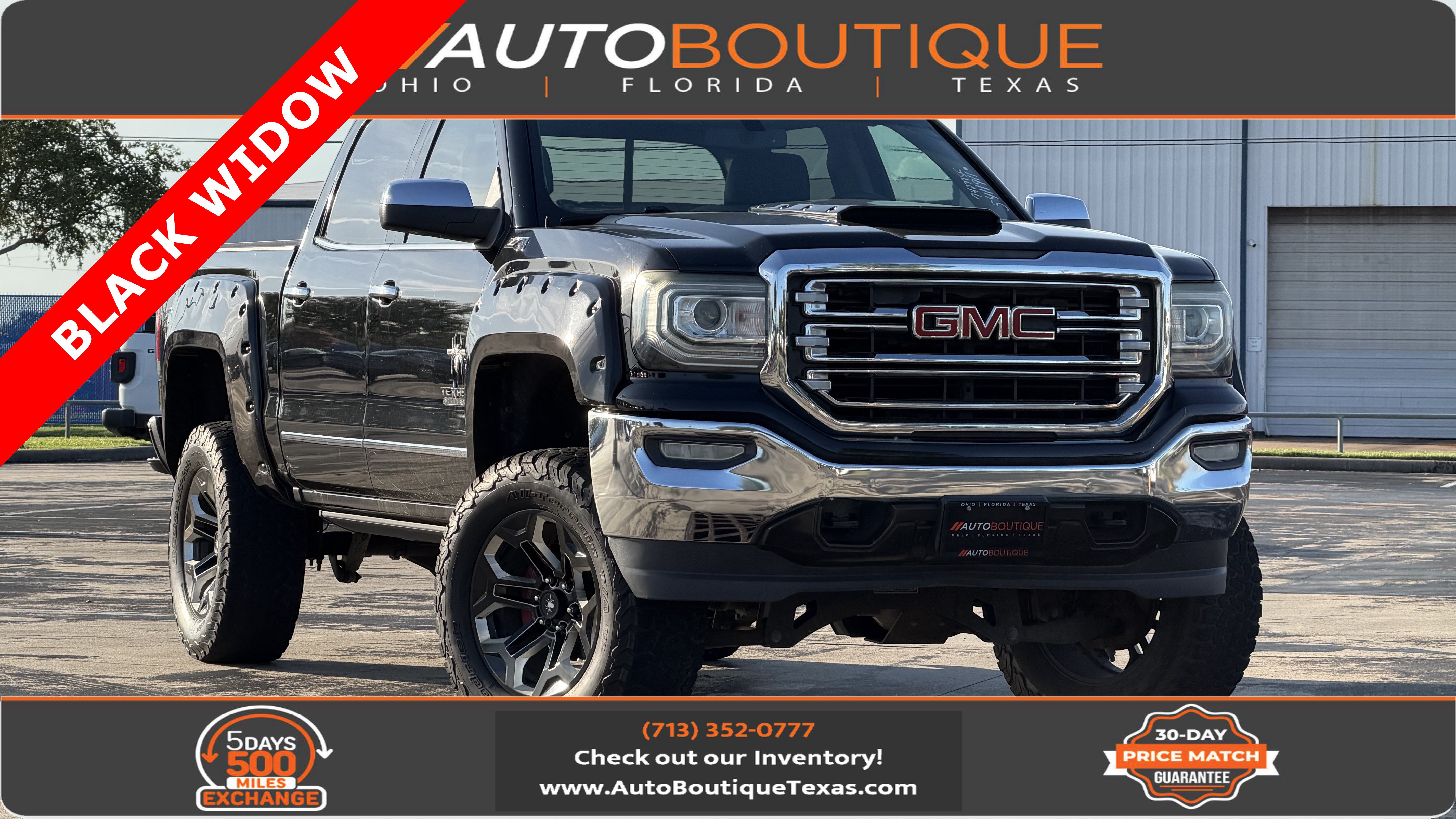 Used 2018 GMC Sierra 1500 SLT w/ Texas SLT Premium Package AWD/4WD image 1