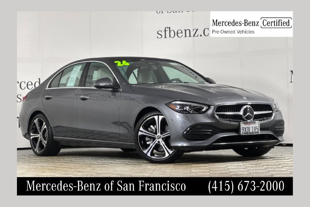 Certified 2026 Mercedes-Benz C 300 Sedan