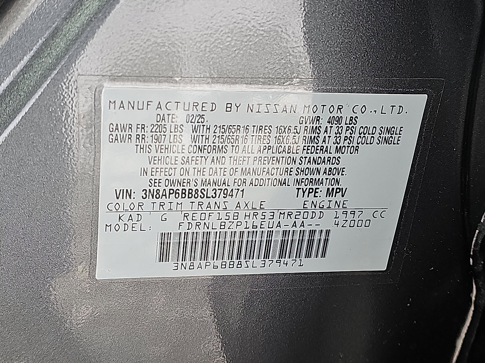 Certified 2025 Nissan Kicks S image 26