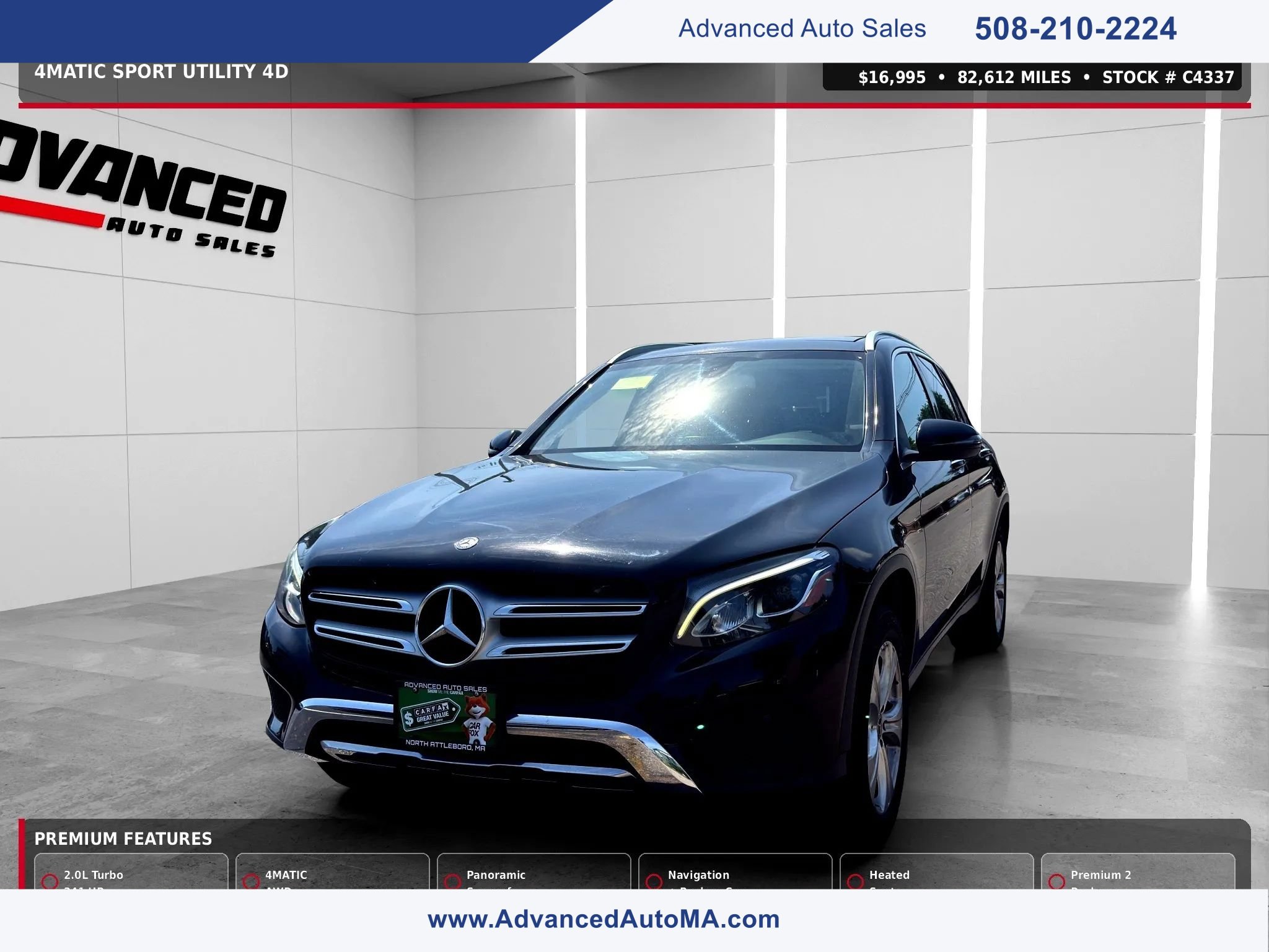 Used 2017 Mercedes-Benz GLC 300 4MATIC