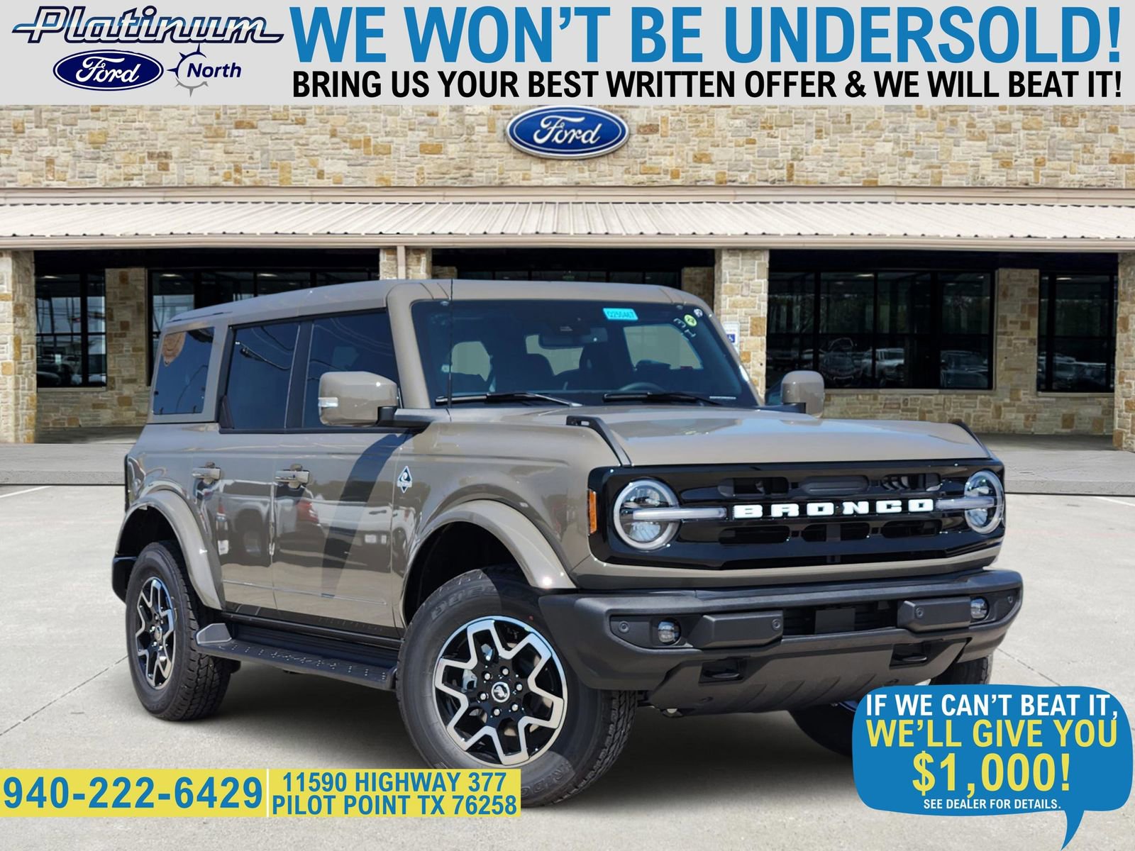 New 2025 Ford Bronco Outer Banks