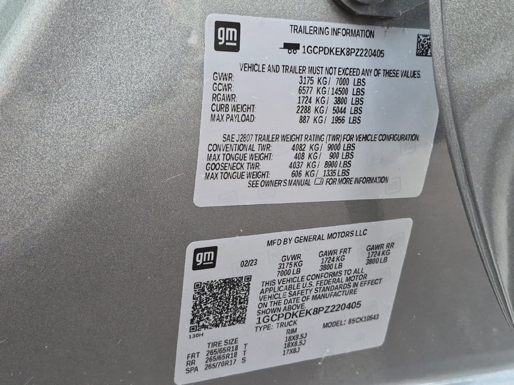 Certified 2023 Chevrolet Silverado 1500 LT AWD/4WD image 31