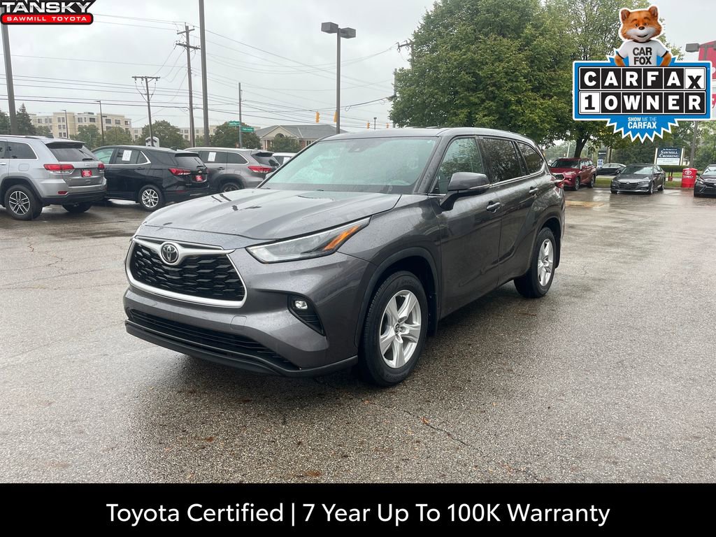Certified 2022 Toyota Highlander LE